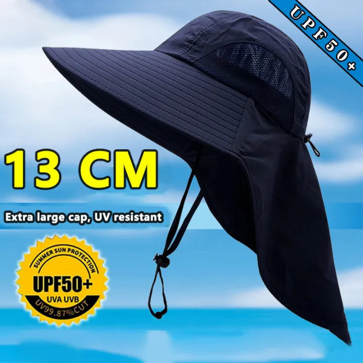 Outdoor%20Sports%20Jungle%20Hiking%20Hat%20Fishing%20Hat%20Wide%20Brim%20Bucket%20Hat%20With%20Neck%20Cover%20Quick%20Dry%20Fishermen%20Sun%20Protected%20Cap%20Summer%20-%20Image%202