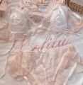Lolita Girls Thin Cute Lace Small Bra Women Triangle Cup Bra Underwear Women Set Lingerie.