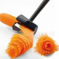 Vegetable Fruit Cutter Household Spiral Funnel Flower Shredder Peeler Artifact Portable Fast Carrot Cutter Slicer Spiral Cutter.