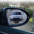 4Pcs/Set Car Rearview Mirror RainProof Film Sticker Window Rain Proof Clear Protective Film Waterproof Rainproof Car Stickers.
