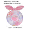 1PC Pool Float Ring, Inflatable Swim Tube, Swimming Accessories, Suitable for Summer Water Sports, Pool Float Gear.