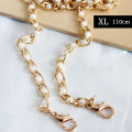 40-120cm Pearl Bag Chain Replacement Shoulder Bag Strap Handle Belt Bag Parts.