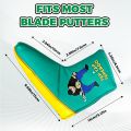 Happy Gilomre Golf Putter Cover - Premium Blade Putter Headcover with Soft Lining - Protective Golf Clubs Accessory for Men.
