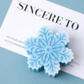 2 Holes 3D Snowflake Silicone Candle Mold Christmas Scented Candle Ornament Keychain Pendant Plaster Epoxy Resin Mold Craft Gift. 