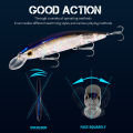 GOBAIT Floating Minnow 14cm 24g Top Water Fishing Lure Weight System HardBait Suspending Wobbler Strong Hook Jerk Bait 0-1.5m.
