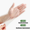 100PcsTPE Disposable Gloves Latex Free Transparent Waterproof Gloves DIY Hair Dyeing Household Kitchen Cleaning Tool. 
