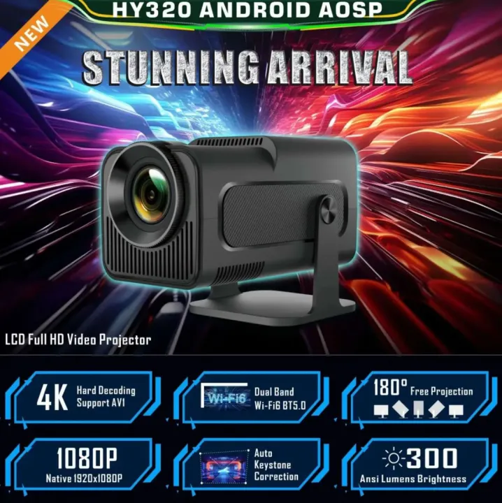 Magcubic%20HY320%20Android%2011%20Projector%204K%20supported%20native%201080p%20Dual%20WiFi%206%20BT5.0%20cinema%20outdoor%20portable%20projector%20-%20Image%206