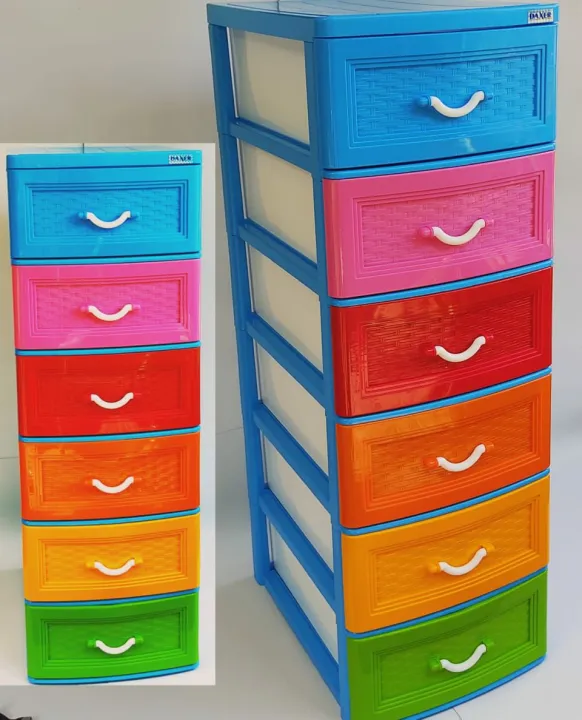 Plastic%20Drawer%20Baby%20Cupboard%20DAMRO%206pcs%20-%20Image%203
