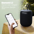 Ortizan Bluetooth Speakers, Portable Wireless Speaker with Bluetooth 5.3, IPX7 Waterproof, 15W Stereo Sound, Dual Pairing,TF/AUX. 