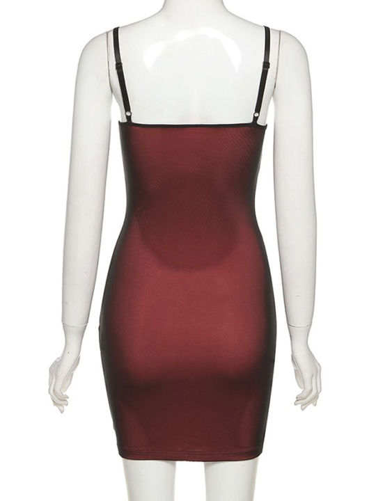 Mesh%20Double%20Layer%20%20Skinny%20Dress%20Women%20Sleeveless%20Party%20Bodycon%202023%20Bandage%20Elastic%20Split%20Trend%20Clubwear%20Slim%20Outfit%20-%20Image%206