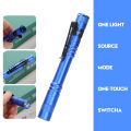Mini Portable LED Pen Light Pocket Ultra Bright High Lumens Handheld Flashlight Linterna Torch For Camping Outdoor Emergency.