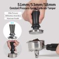 Coffee Tamper Constant Pressure 51MM 53MM 58MM Calibrated 30Lbs For Delonghi Breville Espresso Machine Accessories Barista Tools.