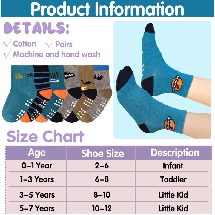 12%20pairs%20of%200-7%20years%20old%20boys'%20fun%20dinosaur%20anti-slip%20mid-calf%20socks,%20with%20a%20little%20%20sole%20indoor%20antislip,%20comfortable%20-%20Image%206