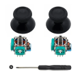 DATA FROG 3D Analog Joystick Thumb Stick for PS4 Pro Slim Controller Repair Parts for PlayStation 4 Controller.