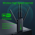 1200Mbps WiFi USB Adapter Dual Band 2.4G+5Ghz Wi-Fi Dongle 4 Antenna 802.11AC USB3.0 High-Speed Wireless Card Receiver PC/Laptop. 