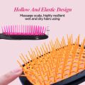 WANMEI 2pcs Fluffy Modeling Comb massage anti-static tangled hair hollow out comb for Wet Dry Hair salonhair salon Styling tools. 