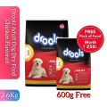 Drools Adult Dog Dry Food 3Kg (600g Free) For German Shepherd. 