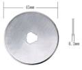 Circle rotary cutter, 45 mm paper leather fabric cutter (Rotary cutter 45mm.). 