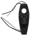 Motorcycle Black Front Leather Oil Fuel Tank Cover Storage Bag For Harley Sportster Iron XL 883 1200 Forty Eight Seventy Two. 
