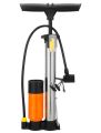 Hand Air Pump With Gauge Standard Size 16",For Cycle,Byke,Car,Toys, Football,Waliboll, Etc. 