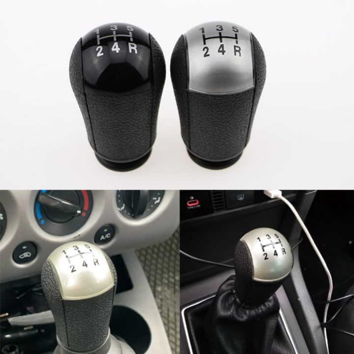 5 Speed Gear Shift Knob Stick Shifter Lever Pen Hdandle Replacement for Ford Focus II MK2 C-Max Mondeo MK3 Mustang Transit Parts