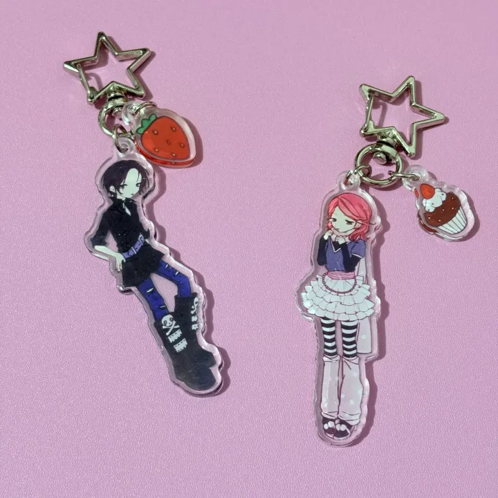Anime%20Komatsu%20Nana%20Oosaki%20Nana%20Cosplay%20Keychain%20Cute%20Acrylic%20Strawberry%20Keyrings%20Backpack%20Pendant%20Decoration%20Set%20-%20Image%206