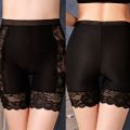Plus Size Safety Short Pants Women Seamless Under Skirt Boxers For Women  Lace Anti Chafing Panties Underwear. 