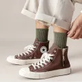 5/10 Pairs 95% Combed Cotton Socks Men Business Dress Long Socks Soft Breathable Spring Summer Colorful Sock For Man 5Pairs/Lot. 