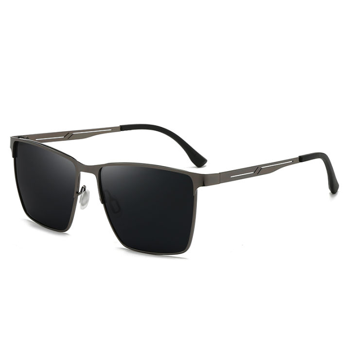New%20Men's%20Business%20Polarized%20Sunglasses%20Metal%20Square%20Frame%20Fashion%20Sunglasses%205152%20-%20Image%204