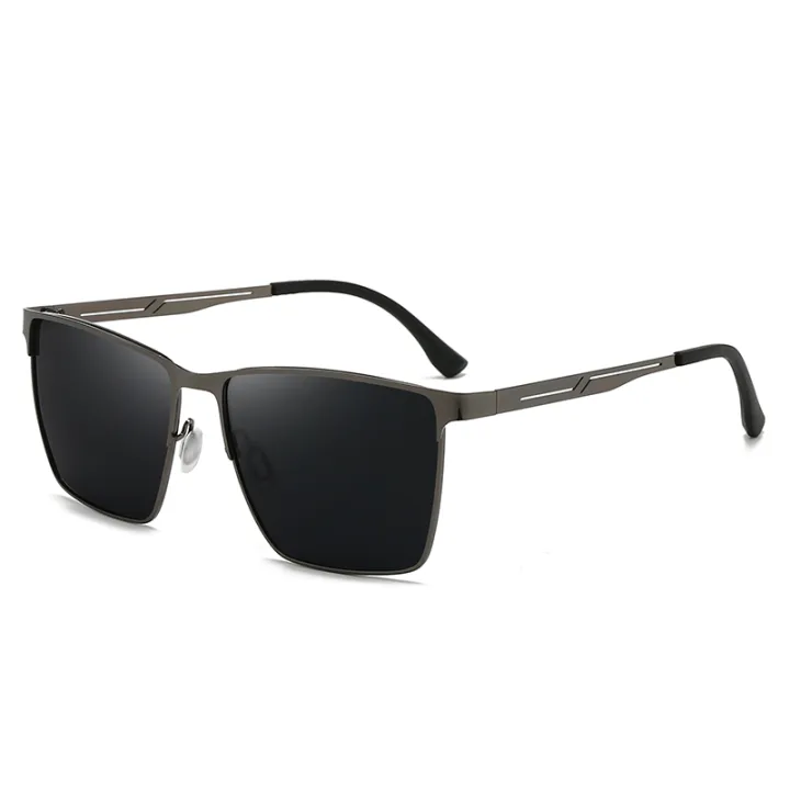 New%20Men's%20Business%20Polarized%20Sunglasses%20Metal%20Square%20Frame%20Fashion%20Sunglasses%205152%20-%20Image%204