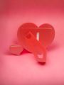 New Style Double Heart Photo Frame | Premium Quality Plastic Material | Kids Side Table Picture Frame. 