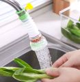 Flexible 360° Rotating Faucet Water Filter Tap Extender | Splash-Proof Kitchen Sink Sprayer. 