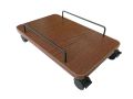 Under Desk Computer CPU Stand on Wheels / CPU Tower Box Caddy / CPU Trolley. 