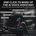 Kebidumei Motorcycle Helmet Headset Handsfree Call 2000mAh Stereo Anti-Interference Waterproof Music Player Wireless Earphone. 