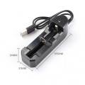 18650 Battery Charger 1 2 4 Slots AC 110V 220V For 18650 10440 14500 16340 16650 14650 3.7V Rechargeable Lithium Battery Charger. 