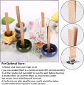 Handmade Soy Wax Candle Wooden Wick DIY Aromatherapy Candle Single Direction Wick Paraffin Wax Candle Crafting Guide. 