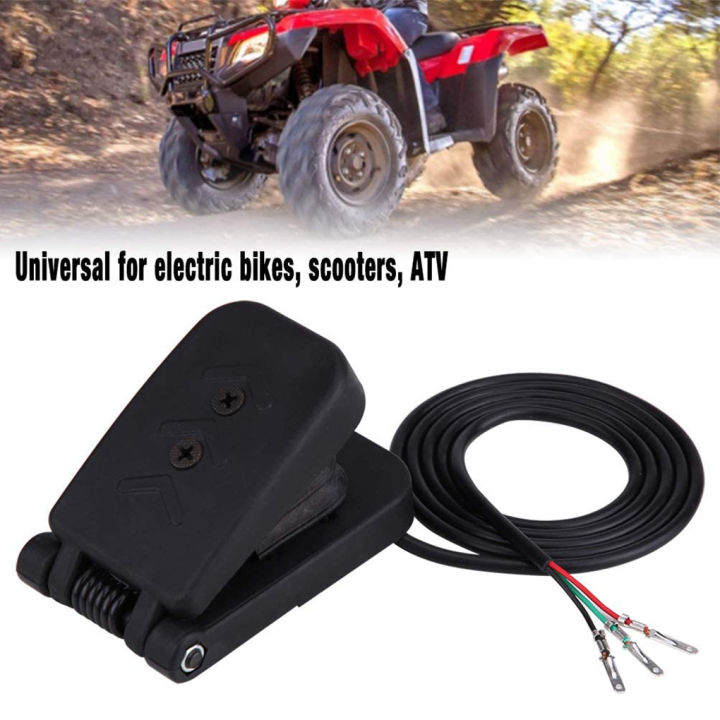 Electric%20Tricycle%20Throttle%20Gas%20Pedal%20Speed%20Control%20Accelerators%20Brake%20Foot%20Universal%20Black%20Plastic%20Boat%20Parts%20Accessory%20-%20Image%202