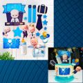 Baby Boss Theme Picture Cake & Cup Cake Topper. 