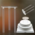 Multi-Layer Cake Support Frame Practical Stands Mold Round Dessert Support Spacer Piling Bracket Kitchen DIY Cake Decor Tool New.