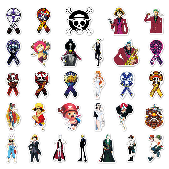 100%20Piece%20One%20Piece%20Stickers%20Waterproof%20DIY%20For%20Phones%20Laptop%20Car%20Sticker%20Creative%20Home%20Decal%20-%20Image%203