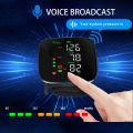 Portable Digital Wrist Blood Pressure Monitor Sphygmomanometer USB Tonometer Tensiometer Heart Rate Meter BP Monitor.