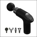 Massage Gun Portable Deep Tissue Percussion Muscle PS-818 4 piece massage. 