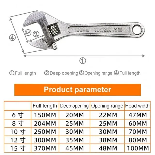 Screw%20range%20Adjustable%20Wrench%206"%208"%2010"%2012"%20Enlarge%20Open%20Monkey%20Wrench%20Multifunction%20Universal%20Spanner%20Pipe%20Wrench%20Repair%20Hand%20Tools%20-%20Image%206