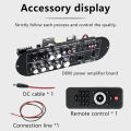 Bluetooth 5.0 Digital Amplifier Board 2.1 Channel 50W*2 100W Large Power Output for Home Sound Systems Adjustable Bass Treble. 