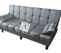 3 seater sofa combed in important jute fabric new design sofa combed. 