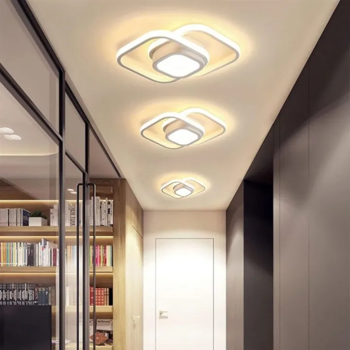 Modern LED Ceiling Light Minimalist Line Ceiling Lamp for Corridor ...