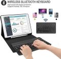iPad Keyboard Case for 6th generation also with Compatible with iPad 6th Generation,iPad 5th Generation, iPad Pro 9.7 inch, iPad Air 2,iPad Air, Protective Folio Cover with Wireless Bluetooth Keyboard -Black. 