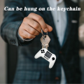 GAMINJA GC61 Mini Handheld Game Players Machine Pocket Game Console Built in Retro Games Use for Key Chain Ring Holder.