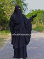 Muslim Women's High-Quality Burka Full Set - Original Dubai Cherry Fabric - Very Soft and Fashionable Burqa - Perfect for All Seasons and Occasions.