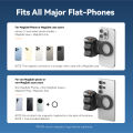 TELESIN Magnetic Phone Camera Shoot Hand Grip Phone Holder Shooting Aid Remote Control Handle for Iphone HUAWEI SAMSUNG Phone. 